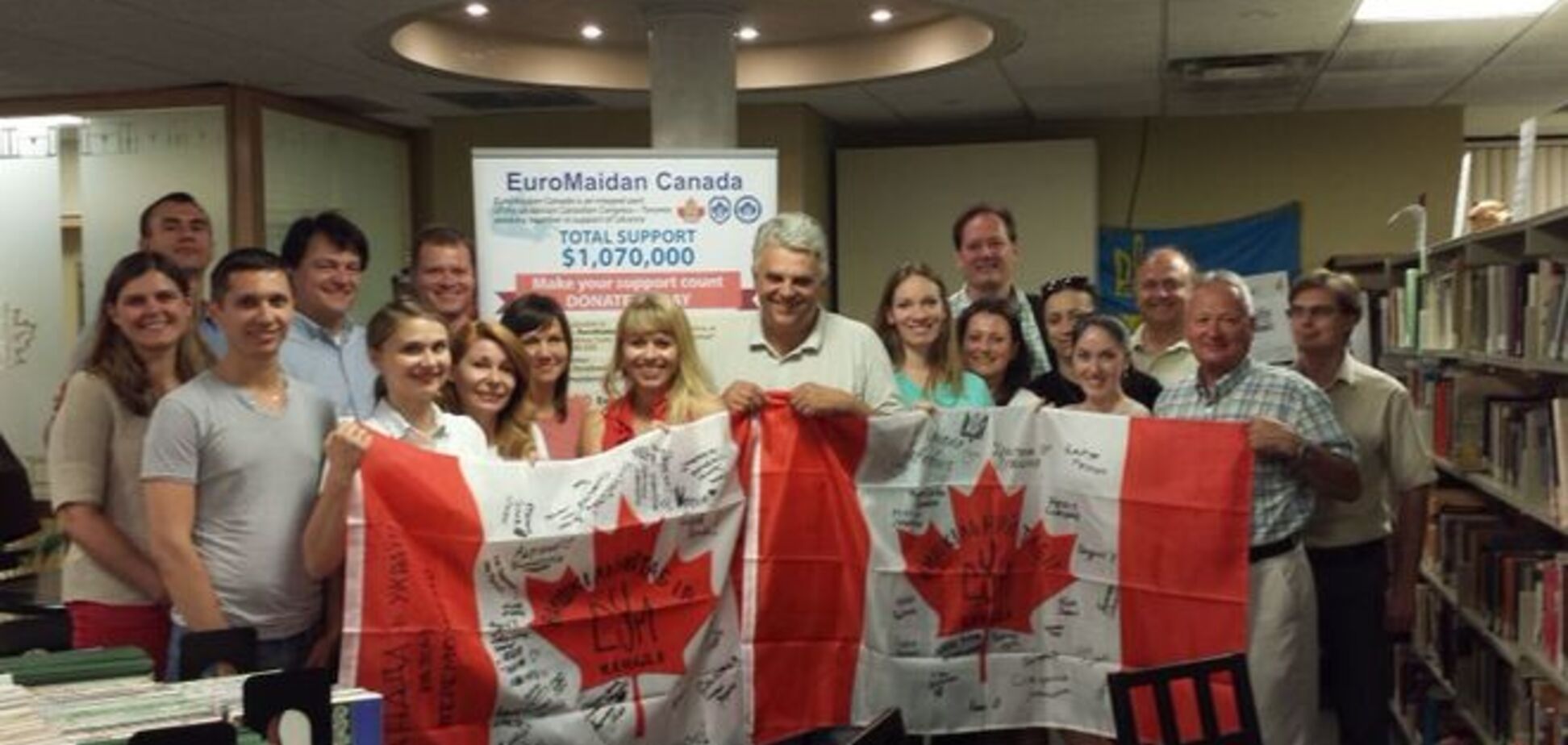 Евромайдан в Канаде: мы работаем на благо Украины