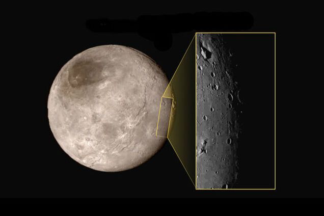 NASA обнаружило на спутнике Плутона горный 'замок'