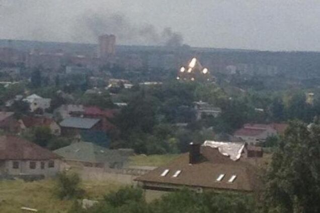 В Луганске опять рвануло: фото взрыва