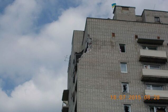 Штаб АТО показал последствия атак террористов за минувшие сутки: фотофакт