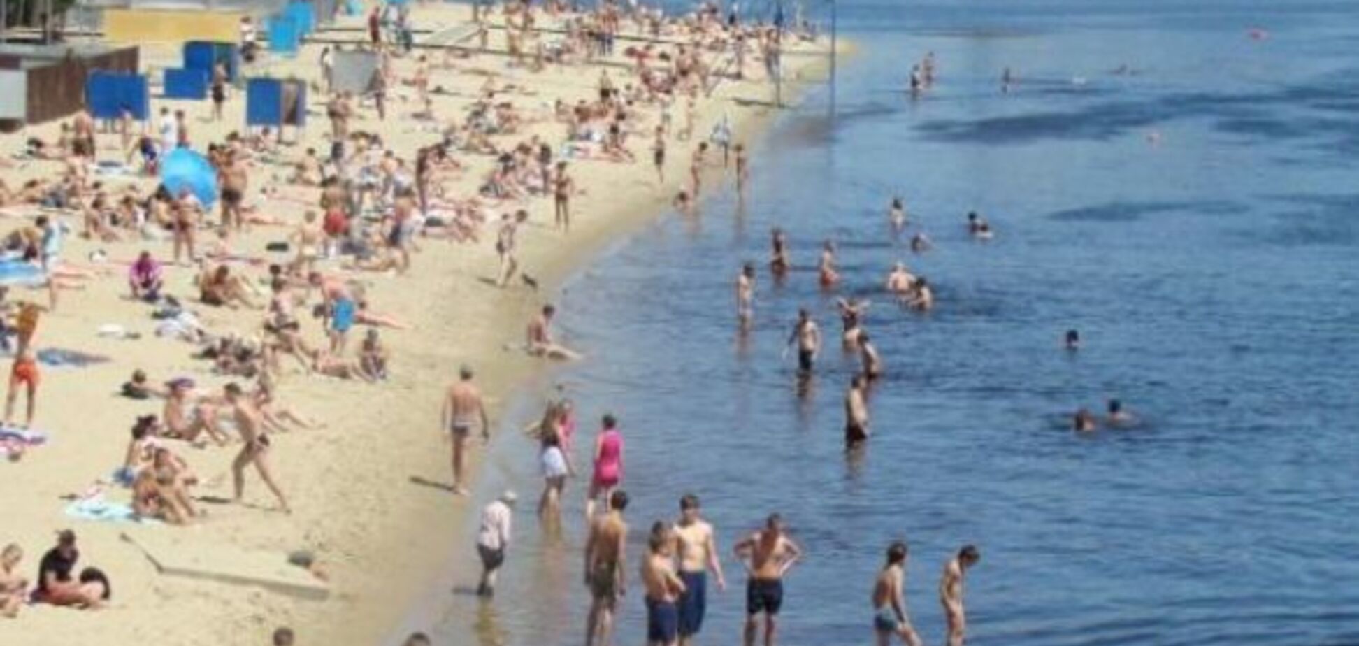 Названо найгірші місця для купання в Києві: інфографіка