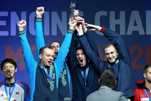 Украинские шпажисты выиграли чемпионат мира в Москве
