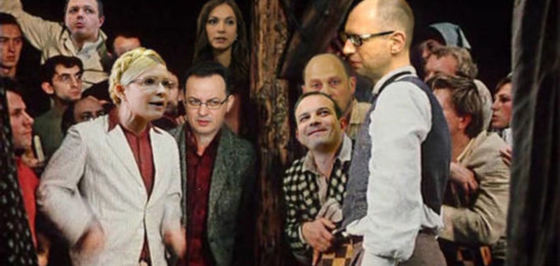 Тимошенко дала двоечнику Яценюку урок арифметики