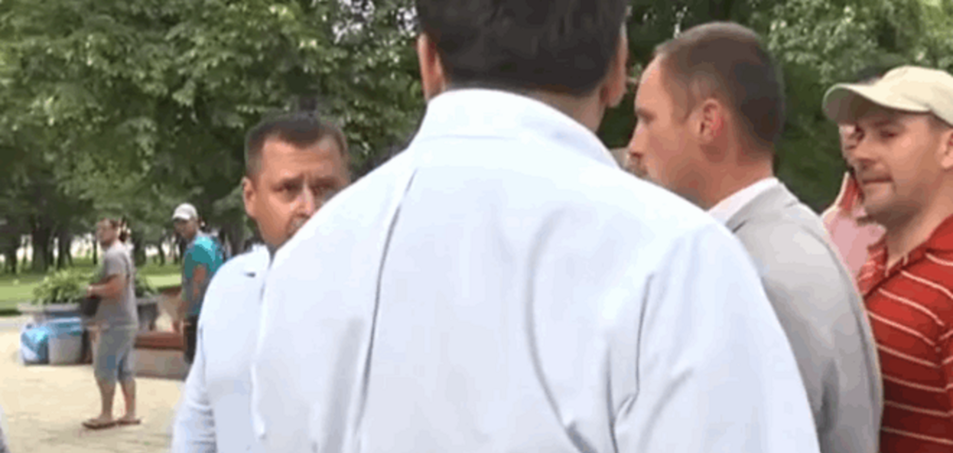 Как Саакашвили ездил в Чернигов за Березенко агитировать: видеофакт