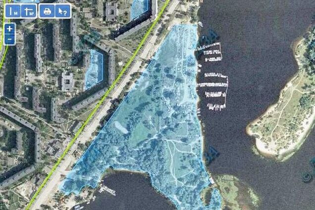 Екс-регіоналу Мхітаряну дозволили забудувати 16 гектарів над Дніпром