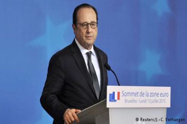 Олланд підтримує ідею створення уряду Єврозони