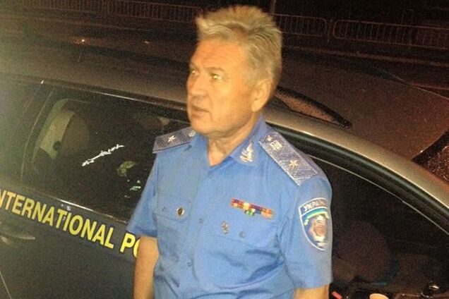 В Киеве пьяный экс-генерал устроил ДТП