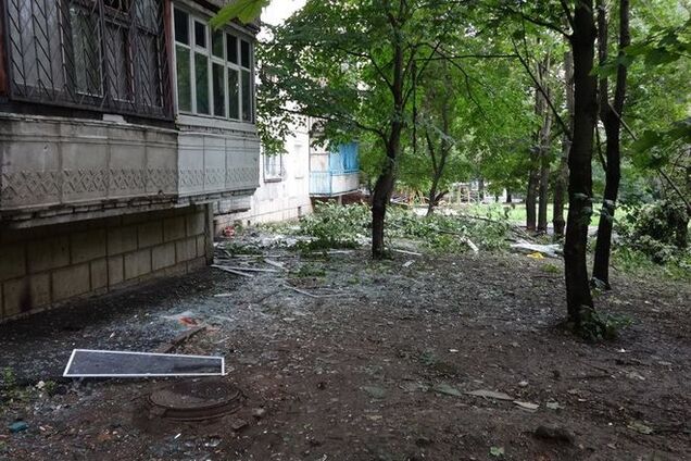 Міномети і гранатомети терористів обстріляли Піски і Мар'їнка