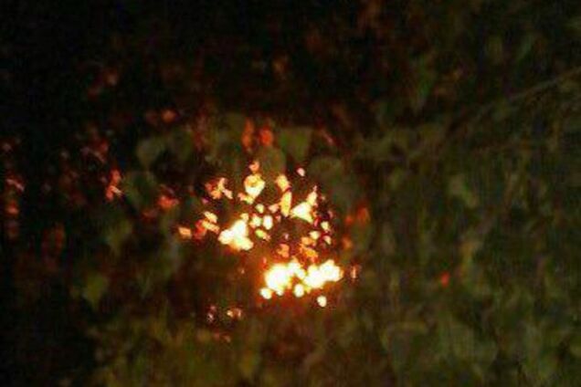 У Харкові вночі вибухнуло авто: опубліковані фото і відео