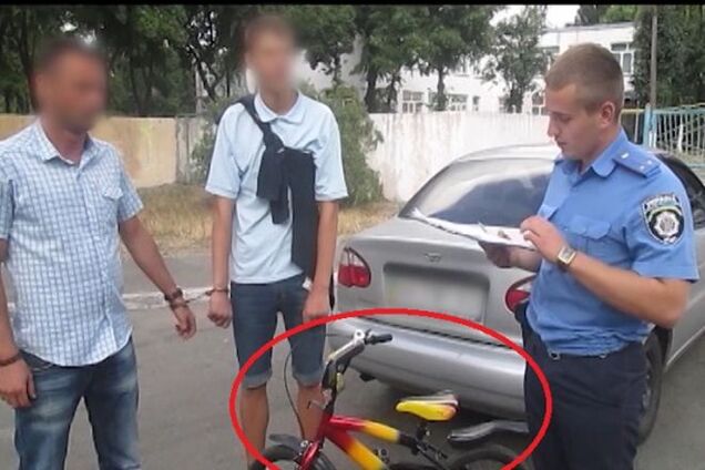 В Киеве задержали угонщиков детских велосипедов