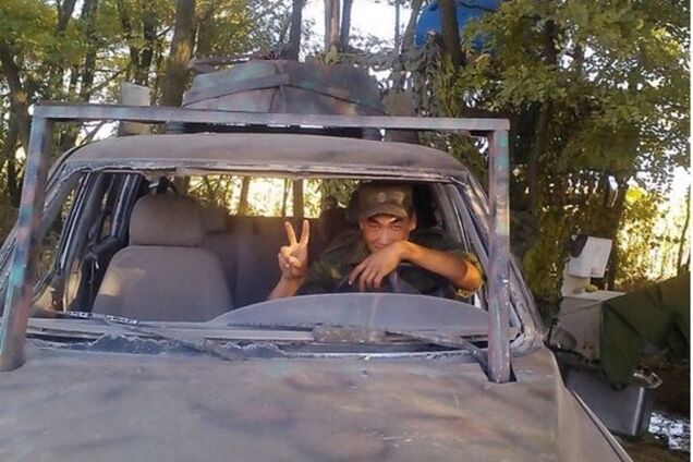 Российский десантник 'спалился' на боевой тачанке сил АТО: опубликованы фото