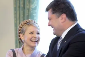 Петр Порошенко и Юлия Тимошенко