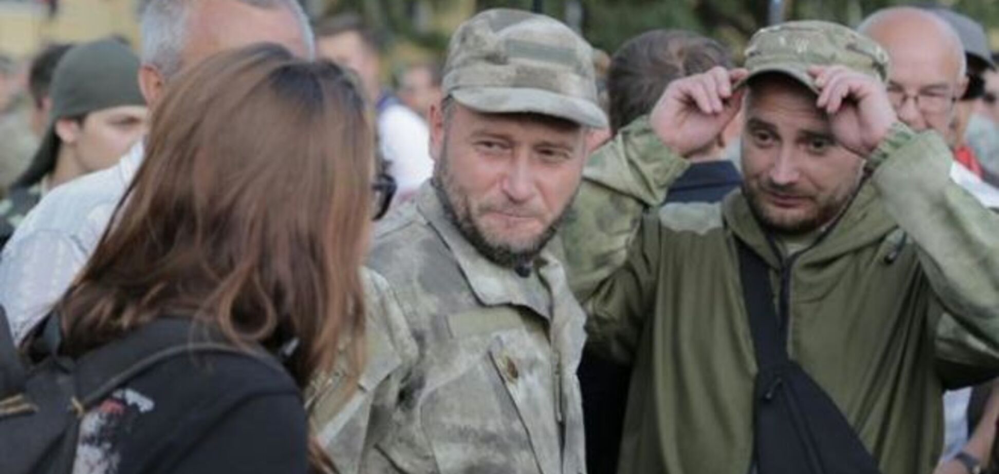 Ярош пообещал не превращать вече 'Правого сектора' в протест с палатками