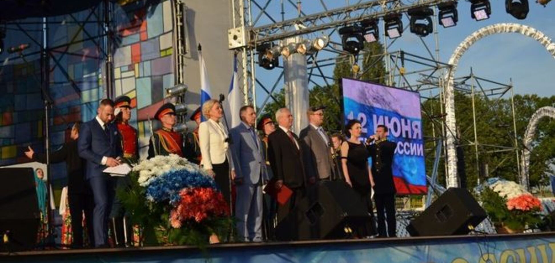 'Добрый вечер, россияне!' Шепелев вел концерт в аннексированном Крыму: фото- и видеофакты