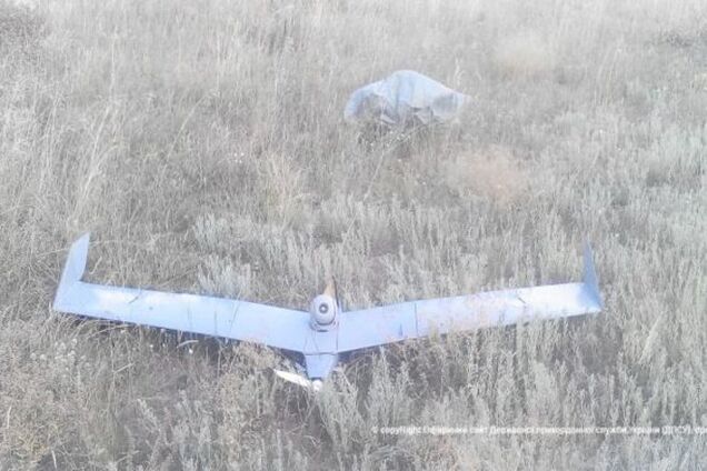 Українські прикордонники збили безпілотник родом з Росії: фотофакт