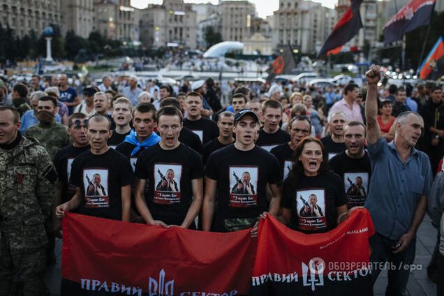 Чорновил о 'Правом секторе': патриоты и бандиты в одном 'холдинге'