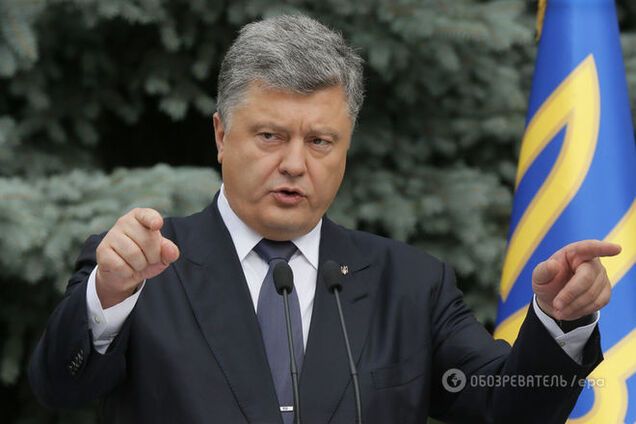 Порошенко поручил подписать соглашение о 30-км буферной зоне вдоль линии фронта