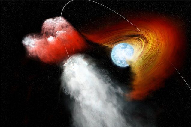 NASA обнаружило уникальную 'дырявую' звезду