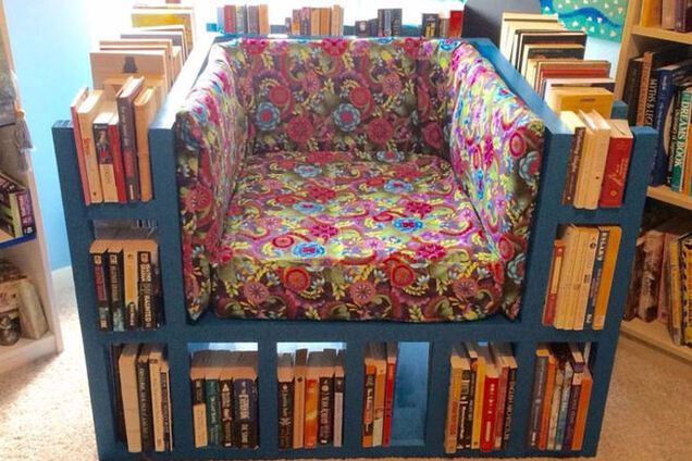 Кресло для книголюбов: новинка для тех, кто любит читать