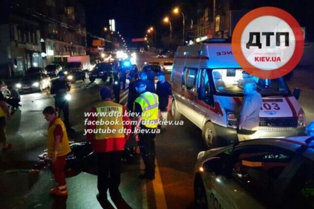 В Киеве внедорожник сбил насмерть пешехода и скрылся