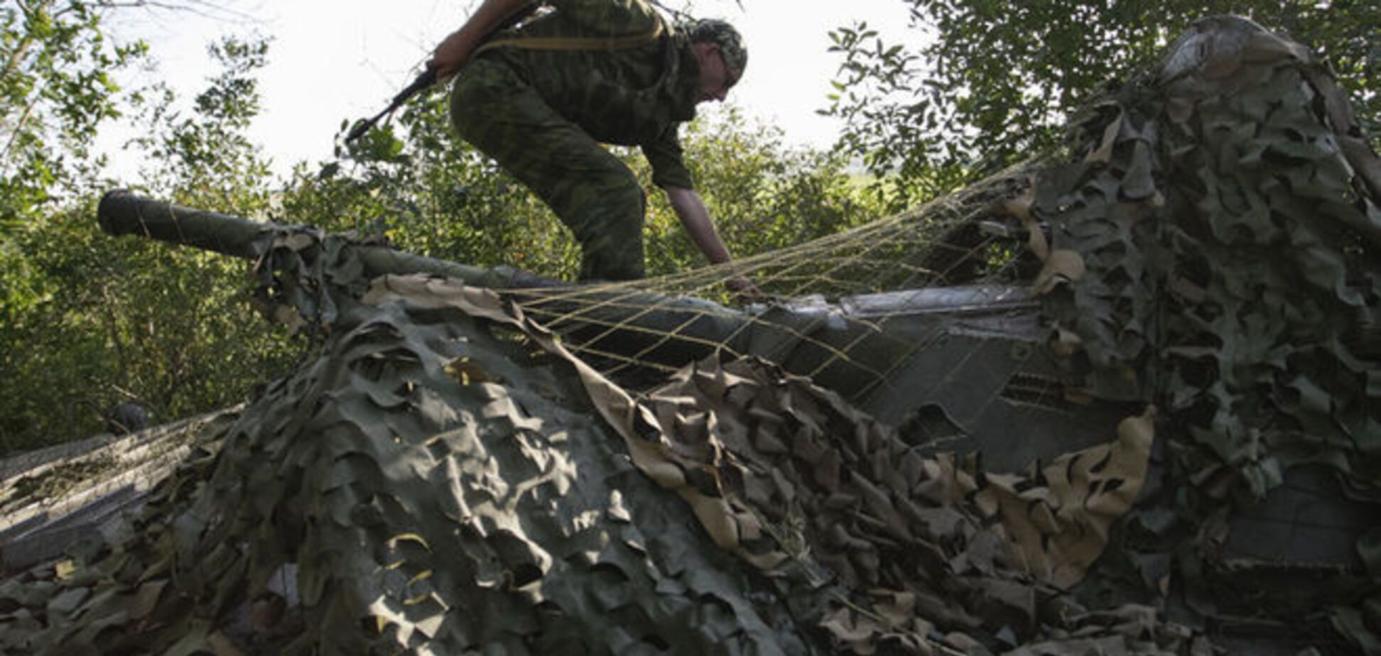 Бойцы АТО попали в засаду террористов в Луганской области