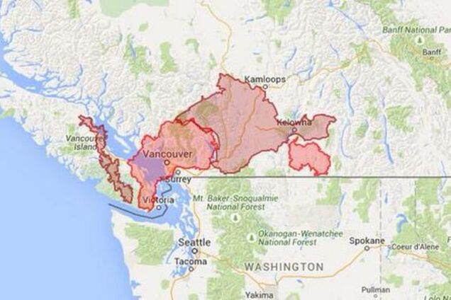 Канада на себе показала оккупацию со стороны России: карта