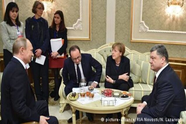 'Нормандська четвірка' закликає продовжити відведення озброєнь на Донбасі