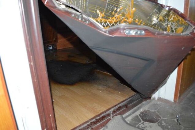 На Прикарпатье подожгли офис 'Правого сектора'