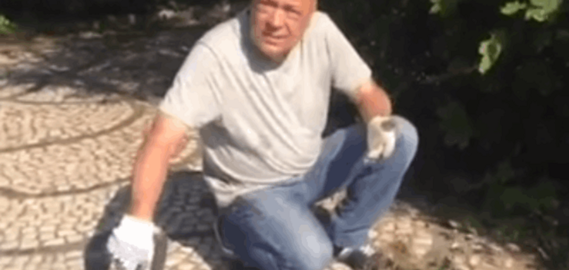 'Здесь Москаль стрижет кусты!' Губернатор опять удивил Ужгород: видеофакт