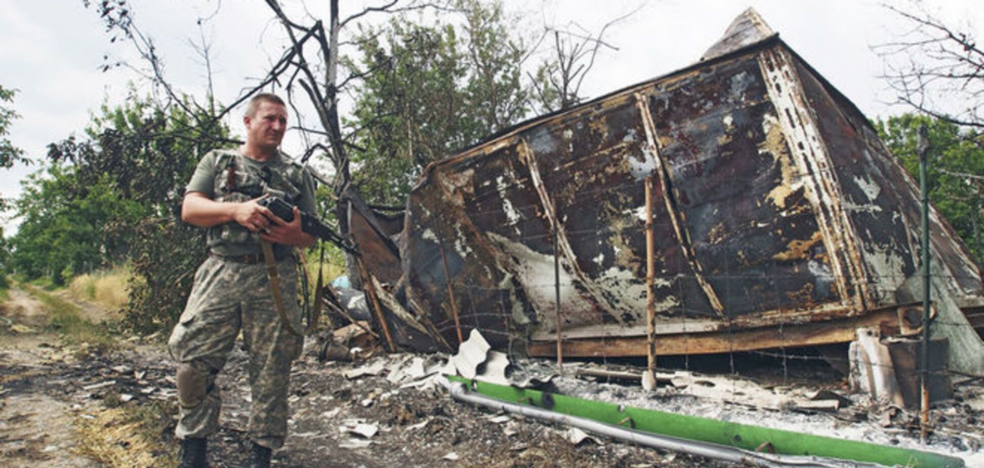 Террористы оставили без газа 1600 жителей Станицы Луганской