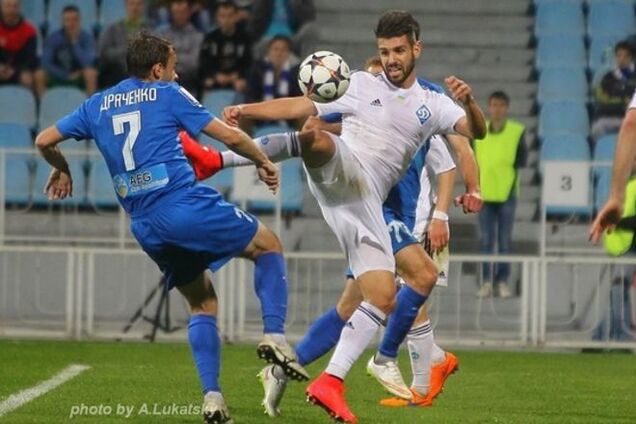 'Динамо' вдевятером обыграло 'Олимпик'