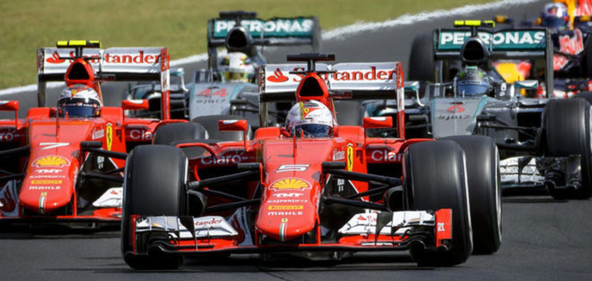 Ferrari сенсаційно перемогла на божевільному Гран-прі Угорщини