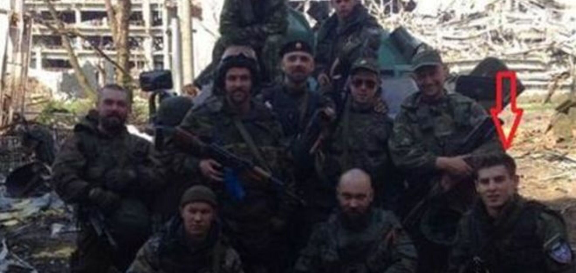 Российских снайперов зафиксировали в банде террориста Гиви
