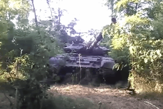 'Віднесені коноплею' росіяни під Донецьком показали свій 'танчик': відеофакт