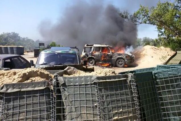 Террористы пытались штурмовать позиции сил АТО в Луганской области