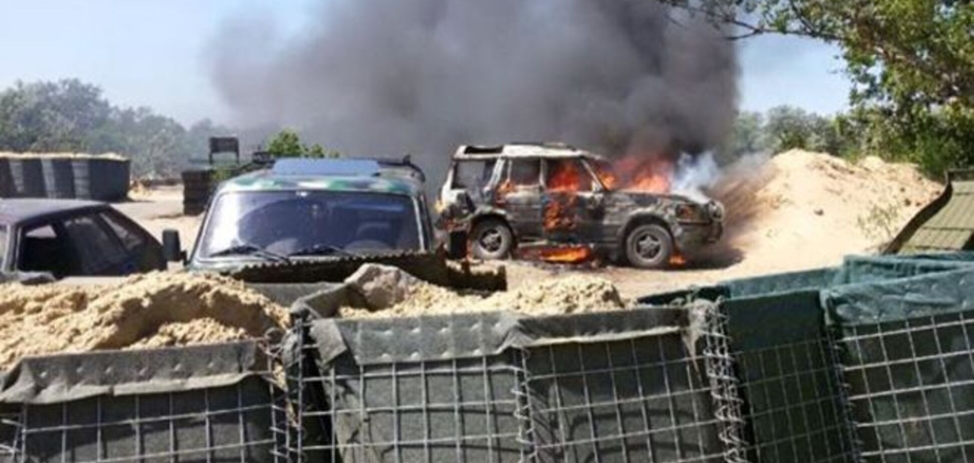 Террористы пытались штурмовать позиции сил АТО в Луганской области