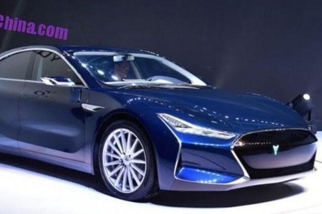 Китайцы подделали будущую Tesla! Фото модели