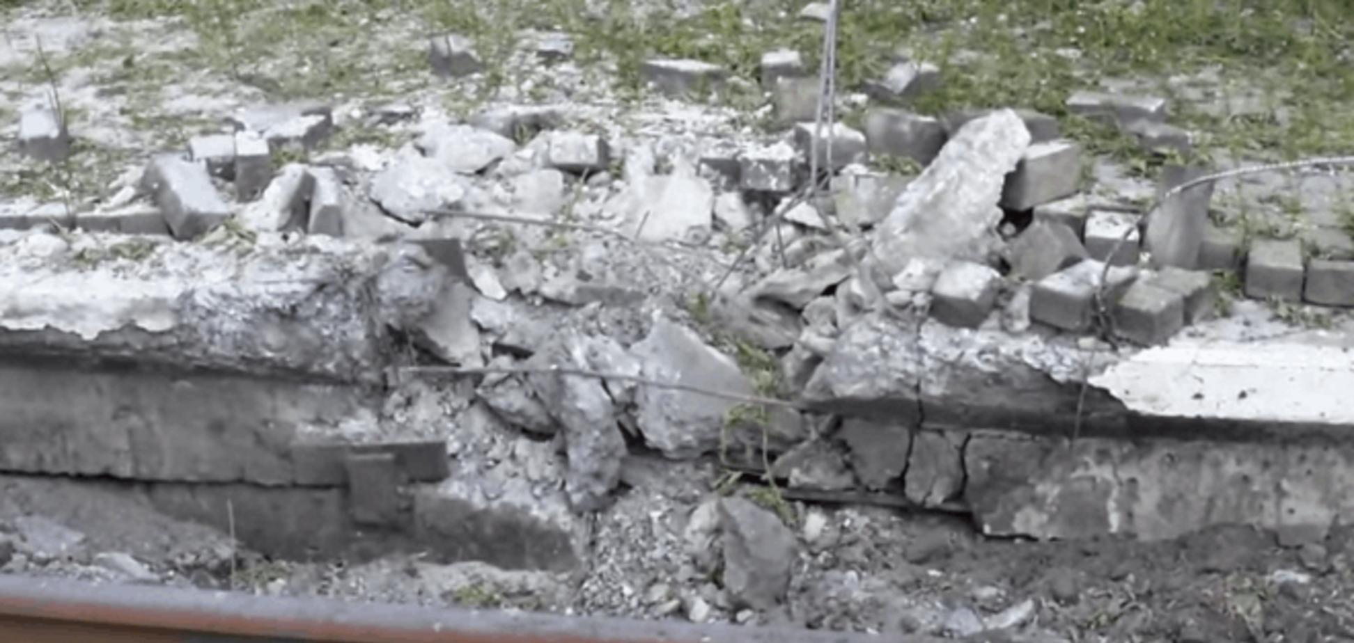 Появилось видео последствий обстрела коксохима в Авдеевке