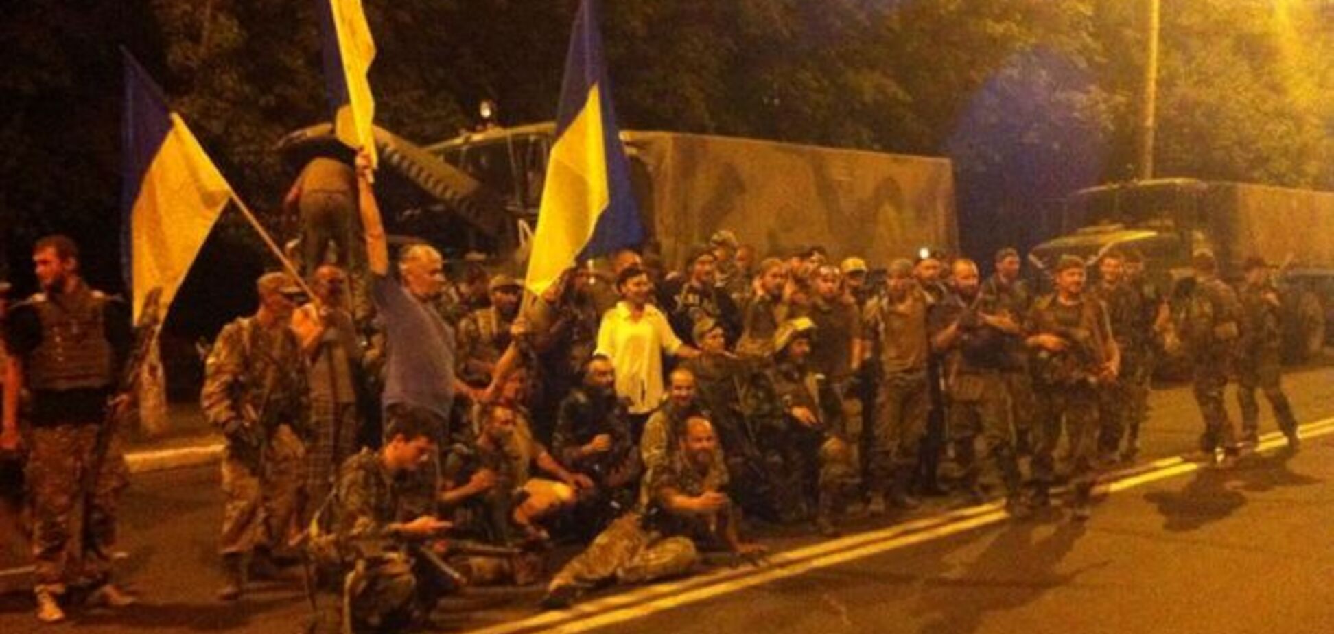 Бойцы добровольческих батальонов покинули Широкино