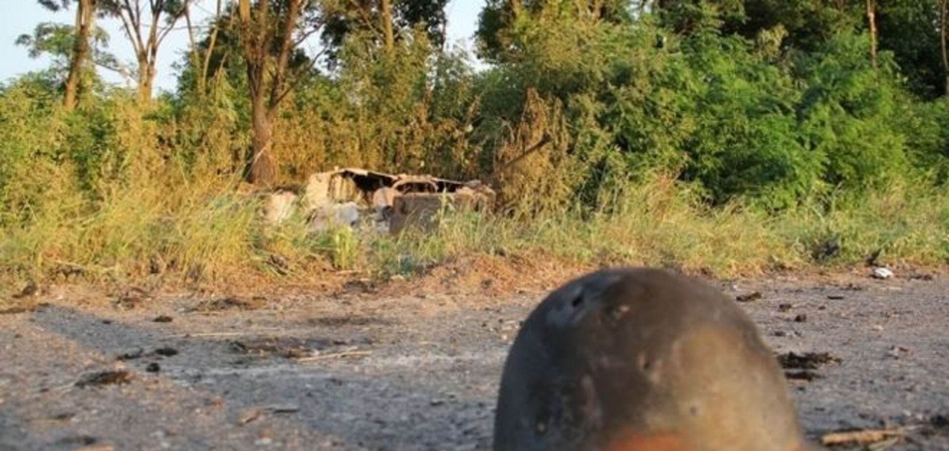 Под Донецком уничтожены 18 террористов и склад боеприпасов