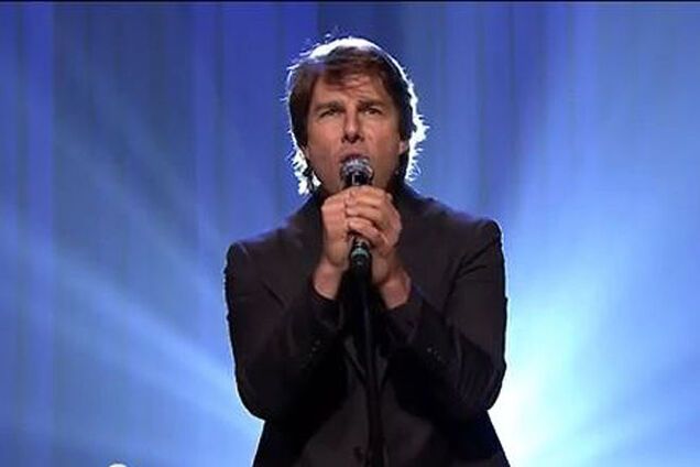 Том Круз показал мастерское 'пение' под фонограмму: видеофакт