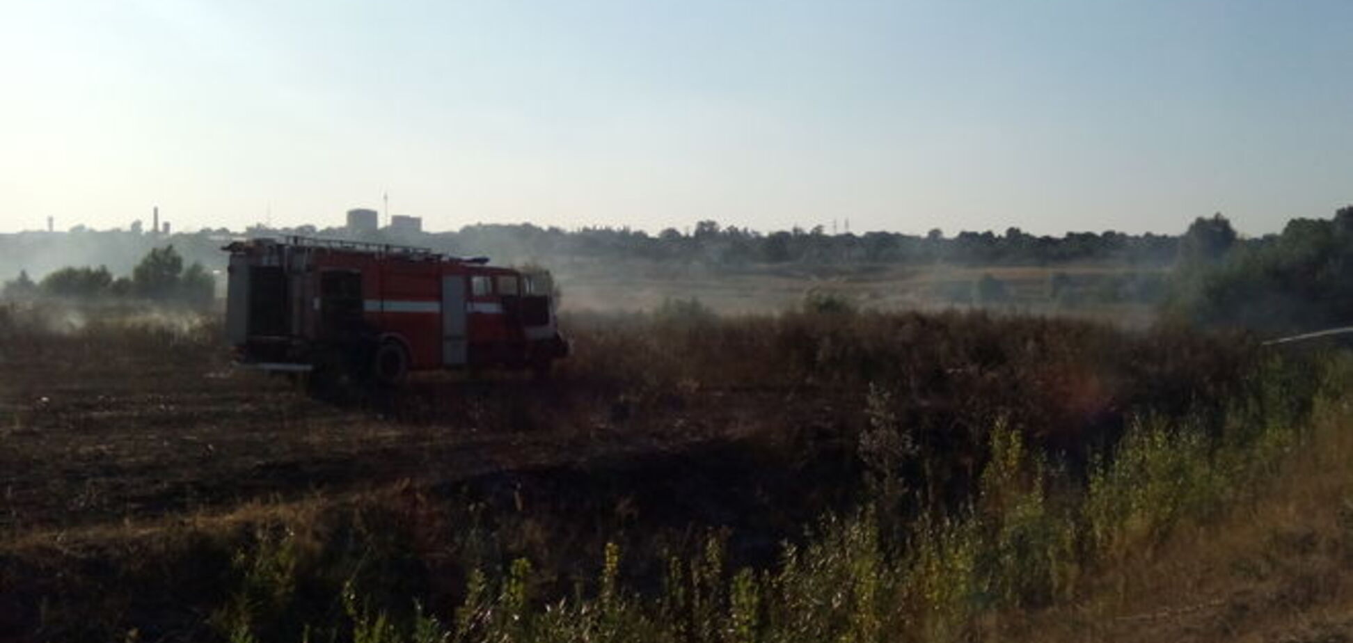 На Киевщине загорелись 20 га торфяников