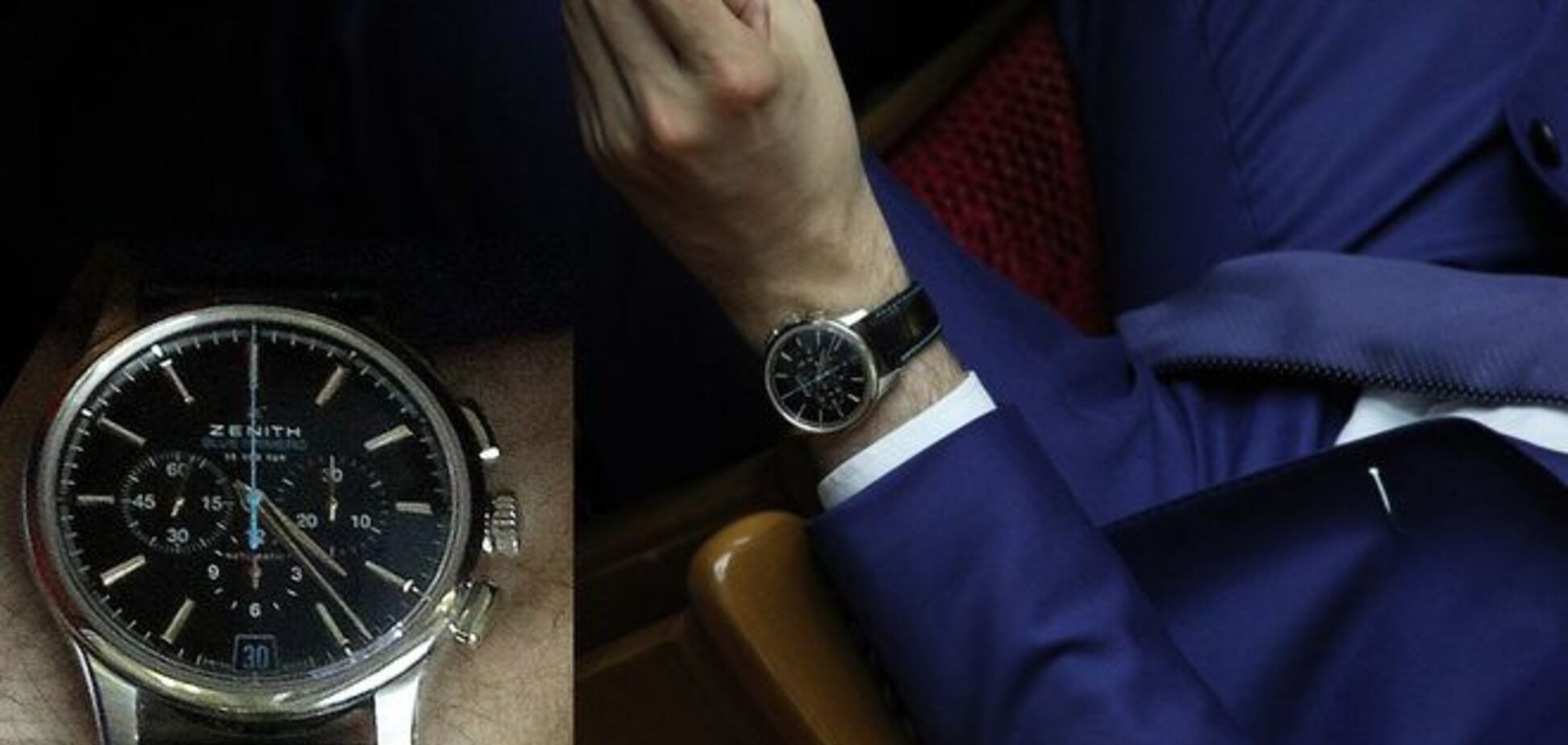 Замгенпрокурора Сакварелидзе 'засветил' часы за 120 тысяч: фотофакт