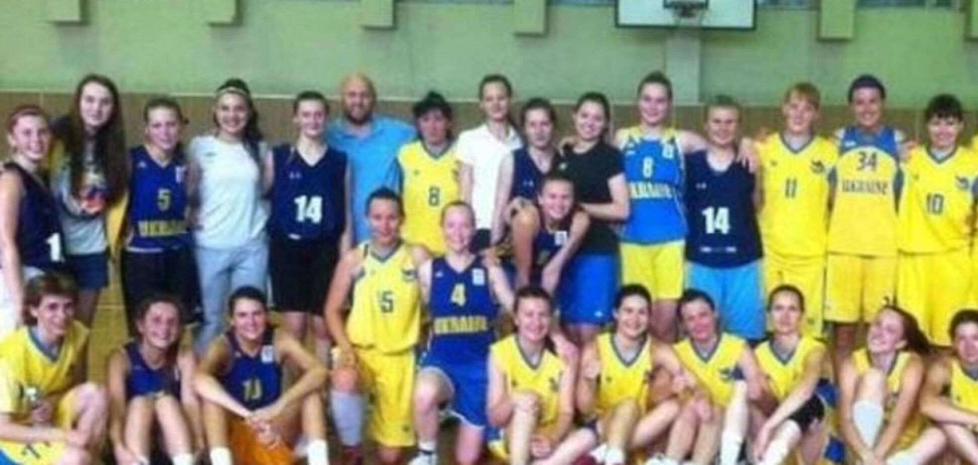 Женская сборная Украины неудачно стартовала на чемпионате Европы