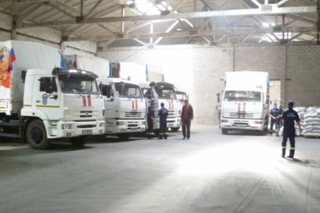 На Донбасс прибыл 34-й 'гумконвой' России