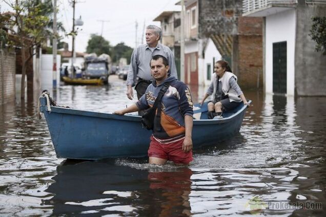 В Парагвае эвакуировали свыше 37 тысяч человек из-за наводнения