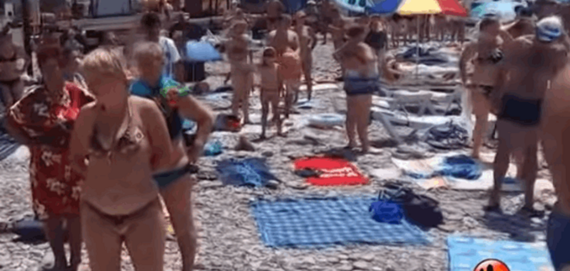 'Привет, Северная Корея!' В Сочи на пляже 'врубили' гимн России: видеофакт