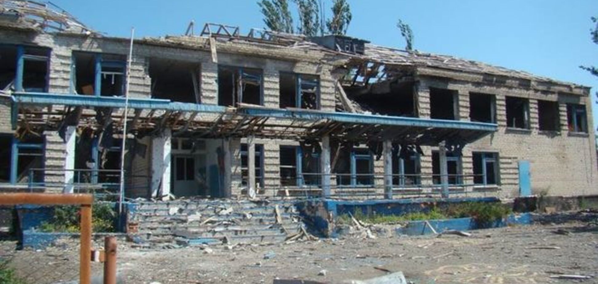Руина. Штаб АТО опубликовал фото Широкино после ухода террористов