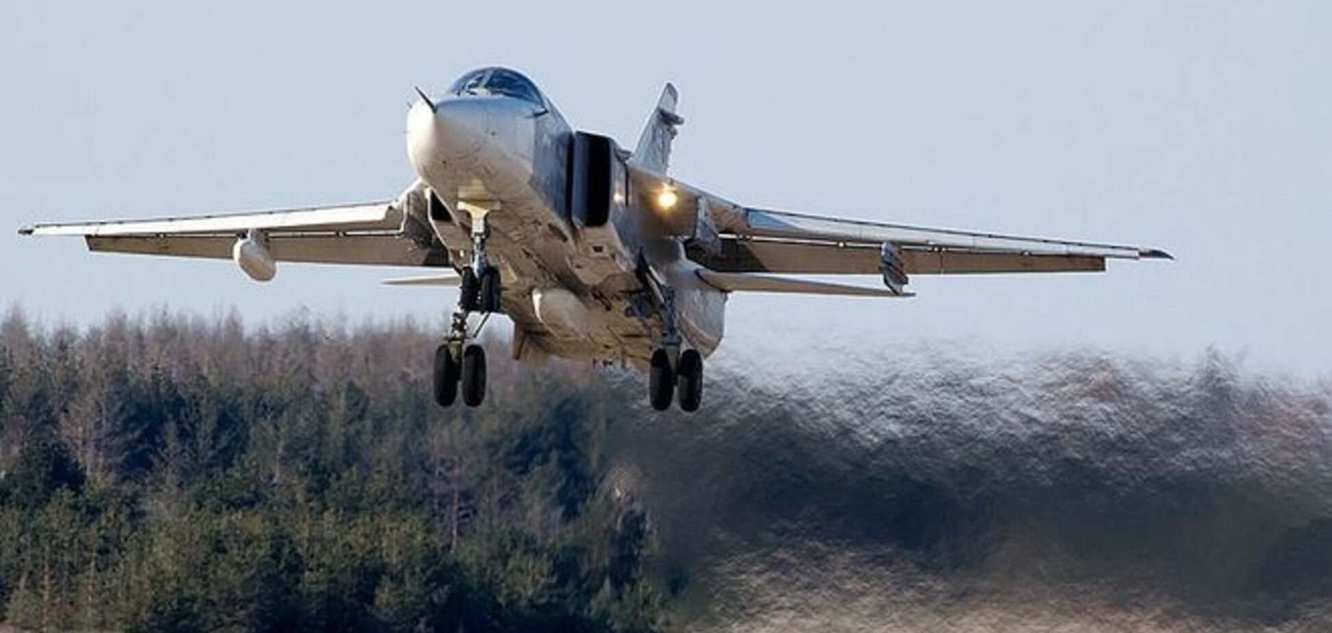 В России во время взлета разбился бомбардировщик с полным боекомплектом