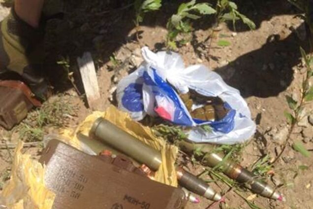 Военные пытались вывезти из зоны АТО гранаты и тротил